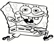 Printable coloring pages spongebob running5b8e coloring pages