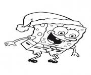 Printable spongebob cartoon s of christmas73a8 coloring pages