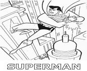 Printable flying high superman s for print9988 coloring pages