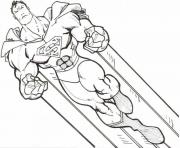 Printable super strong superman coloring page8b19 coloring pages