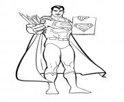 SUPERMAN Coloring Pages Color Online Free Printable