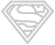 Printable superman logo s freeeba4 coloring pages