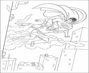Printable superman saves life coloring page5b4e coloring pages