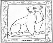 Printable sarabi c74b coloring pages