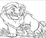 Printable mufasa and simba free 5a0d coloring pages