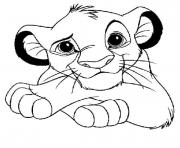 Printable for kids lion king simbae8a1 coloring pages