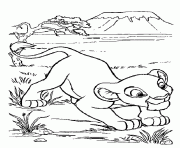 Printable little simba 10f8 coloring pages