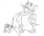 Printable tom and jerry going to a beach728f coloring pages