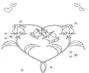 Printable heart shape valentines s5c39 coloring pages