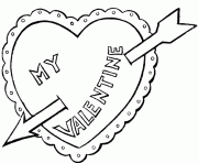 Printable my valentines day s36bf coloring pages