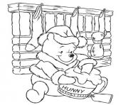 Printable winnie the pooh colouring pages for children christmasa810 coloring pages