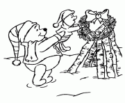 Printable winnie the pooh free s for christmas28fe coloring pages