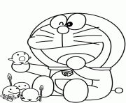 Printable doraemon and toys 46ac coloring pages