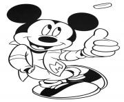 Printable cool bad boy mickey disney s41f8 coloring pages
