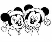 Printable mickey and minnie mouse christmas s printablee42c coloring pages