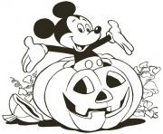 Printable mickey in a pumpkin disney 5bcf coloring pages