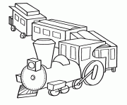 Printable Train Toy For Christmas 73f8 coloring pages