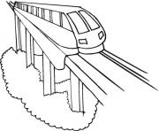 Printable Express Train f53a coloring pages