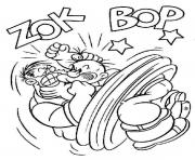 Printable popeye fighting 22c7 coloring pages
