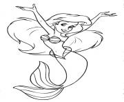 Printable the little mermaid disney princess 8981 coloring pages