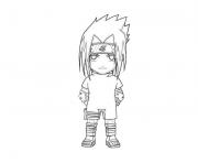 Printable naruto s cute sasuke0a61 coloring pages