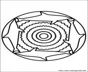 Printable easy simple mandala 89 coloring pages