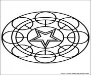 Printable easy simple mandala 75 coloring pages