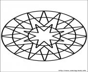 Printable easy simple mandala 66 coloring pages