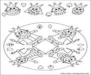 Printable easy simple mandala 61 coloring pages