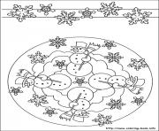 Printable easy simple mandala 52 coloring pages