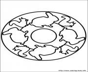 Printable easy simple mandala 78 coloring pages
