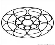 Printable easy simple mandala 87 coloring pages
