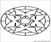 Printable easy simple mandala 65 coloring pages