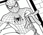 Printable spiderman shooting web s6fc9 coloring pages