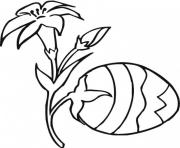 Printable easter s eggs plant5046 coloring pages