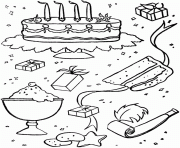 Printable stuff free birthday s99fa coloring pages