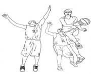 Printable coloring pages of basketball players63a4 coloring pages