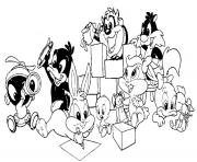 Printable all baby looney tunes s freed2b1 coloring pages