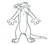 Printable printable looney tunes sylvester s15d6 coloring pages