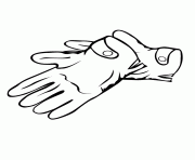 Printable winter gloves6d7d coloring pages
