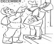 Printable december winter s for girls4cc5 coloring pages