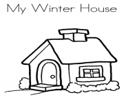 Printable my winter house s printables6603 coloring pages