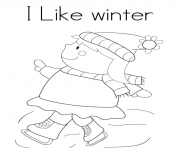 Printable i like winter sd2c6 coloring pages