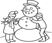 Printable winter fun1336 coloring pages