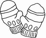 Printable mitten  for winter1d98 coloring pages