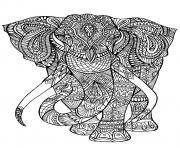 Difficult Fairies Adults Coloring Pages Printable Adult Elephant