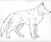 Wolf Coloring Pages Free Printable White Arctic