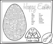 Printable Easter eggs printablegames coloring pages