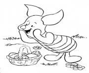 Printable Happy Easter with Disney for Kids Picture coloring pages