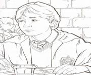 Printable Harry Potters Ron coloring pages